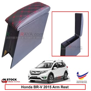  Honda BRV BR-V 2015 4' Plywood PVC Armrest Center Console Box (Sponge+Diamond) 